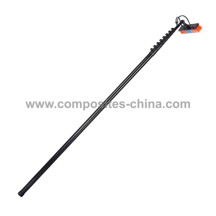 15-метров прът за почистване на прозорци от въглеродни влакна