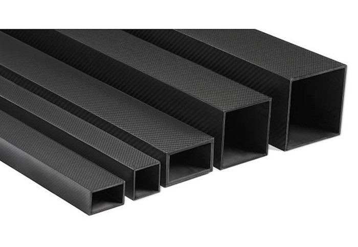 Тръби Carrés En Fiber De Carbone
